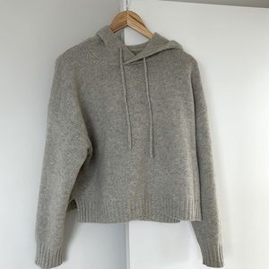 Cashmere grey sweater from The Group Babaton